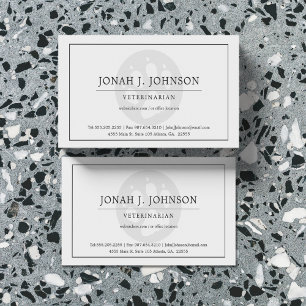 獣医プロフェッショナル  ドッグポー名刺 名刺