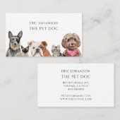 獣医ペットドクタービジネスカード 名刺 (正面/裏面)