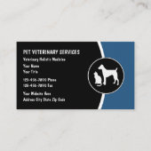 獣医ペットモダン名刺 名刺 (正面)