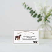 獣医ペット 名刺 (スタンド正面)