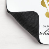 獣医ホワイトコート式おめでとうございます マウスパッド (コーナー)