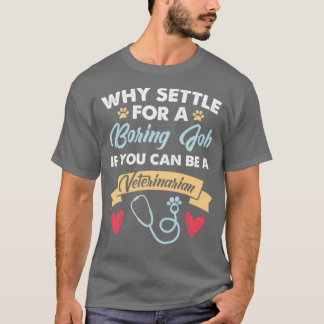 獣医ボーリング医おもしろい士院生 Tシャツ