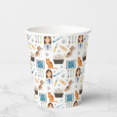 獣医メディカル獣医DVMパターン 紙コップ (正面)