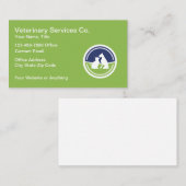 獣医モダントレンディー名刺 名刺 (正面/裏面)