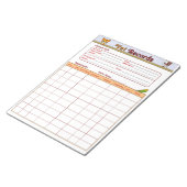 獣医レコード ノートパッド (アングル)