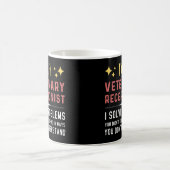 獣医レセプショニスト医療獣医Vet技術者として コーヒーマグカップ (中央)