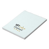 獣医レセプショニスト獣医の動物 ノートパッド (回転)