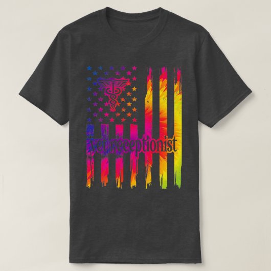 獣医レセプショニスト獣医レセプショニスト秘書 Tシャツ (デザイン正面)