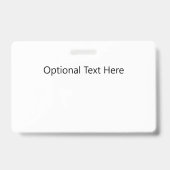 獣医ロゴ付き名前タグ文字PHOTO ID b バッジ (裏面)