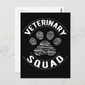 獣医分隊長 ポストカード (正面/裏面)