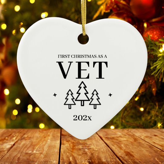 獣医初めてのクリスマスAs A Vet 2024 セラミックオーナメント