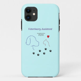 獣医助手が私のハート iPhone 11 ケース