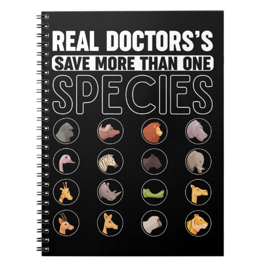 獣医医動物救助士 ノートブック (正面)