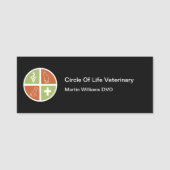 獣医医用ペットケアスタッフの名札 名札 (正面)