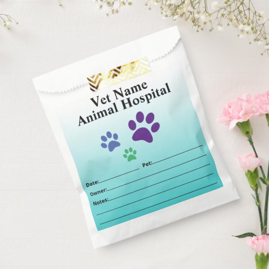 獣医又は処方箋の実行バッグ フェイバーバッグ (封をした状態)