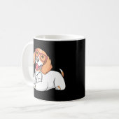 獣医受付 コーヒーマグカップ (正面左)