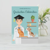 獣医大学卒業 招待状 (スタンド正面)