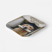 獣医大学院ゴールデンレトリバー ペーパープレート (傾斜あり)