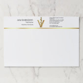 獣医学の獣医ベットアスレピウス金ゴールドV エレガント ペーパーパッド (正面)