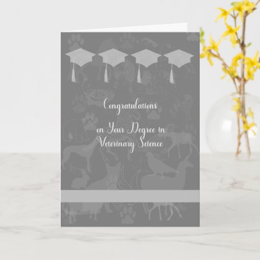 獣医学カードの学位,グレー カード (黄色い花)