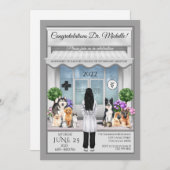 獣医学卒業招待状 招待状 (正面/裏面)