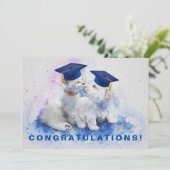 獣医学博士の卒業カード (スタンド正面)