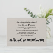 獣医学博士（農畜産動物学） 招待状 (スタンド正面)