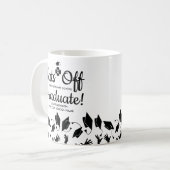 獣医学校DVM卒業ギフトおめでとう コーヒーマグカップ (正面左)