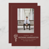 獣医学発表 案内状 (正面/裏面)