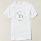 獣医学部合格、未来の獣医さん Tシャツ (デザイン正面)