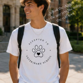 獣医学部合格、未来の獣医さん Tシャツ