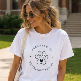 獣医学部合格、未来の獣医さん Tシャツ