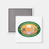 獣医学飲み会 マグネット (正面/裏面)