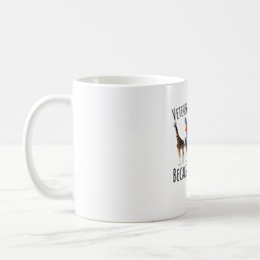 獣医学 コーヒーマグカップ (左)