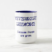 獣医学：人々はグロスだから。 マグカップ (中央)