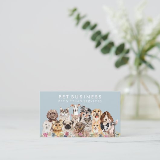 獣医学 名刺 (スタンド正面)