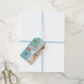 獣医師女性獣医ペット ギフトタグ (より糸つき)