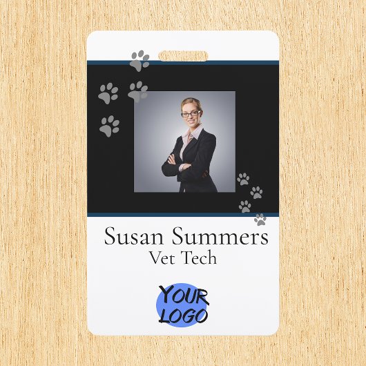 獣医師 グルーマー ペット 犬 猫 ビジネス バッジ