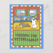 獣医感謝してい用カード ポストカード (正面)