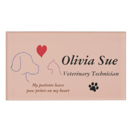 獣医技師の手摺が私のハート#2 名札
