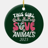 獣医技術者 セラミックオーナメント (裏面)