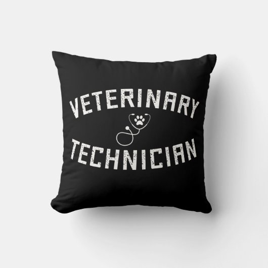 獣医技術者 | Vet Tech Paw聴診器 クッション (正面)