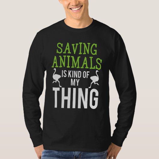 獣医救動物1 Tシャツ (正面)