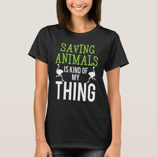 獣医救動物1 Tシャツ (正面)