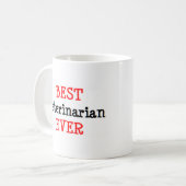 獣医最高のだ コーヒーマグカップ (正面左)