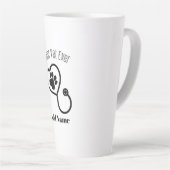 獣医最高の士獣医の獣医 カフェラテマグ (右アングル)