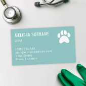 獣医獣医ベットウーマンドクターペットケア 名刺