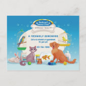 獣医用はがき 案内ポストカード (正面)