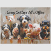 獣医用デカップアニマルフォト 薄葉紙 (正面)