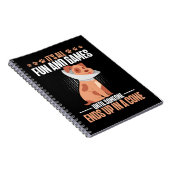 獣医用ドッグコーンユーモア獣医 ノートブック (右側)